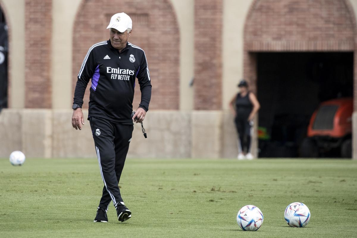 Real Madrid training in Los Angeles