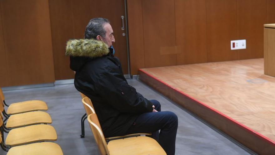 El acusado, este lunes durante el juicio. | Carlos Pardellas