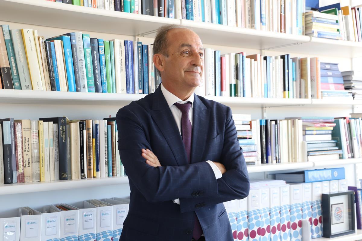 Gabriel Pérez Alcalá, rector de la Universidad Loyola Andalucía.