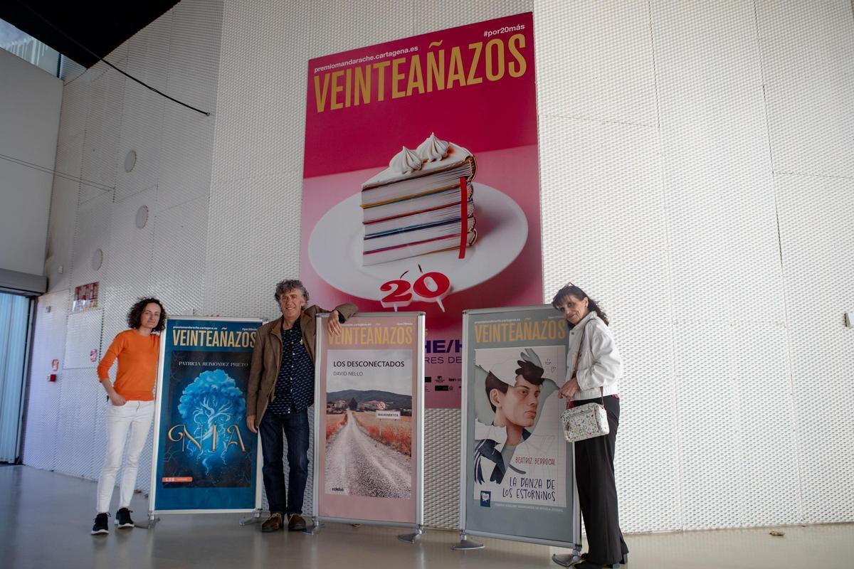 Patricia Reimóndez, David Nel·lo y Beatriz Berrocal, en El Batel.