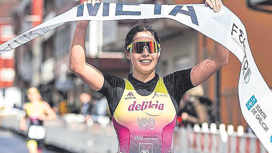 Marta Pereira, una promesa del triatlón