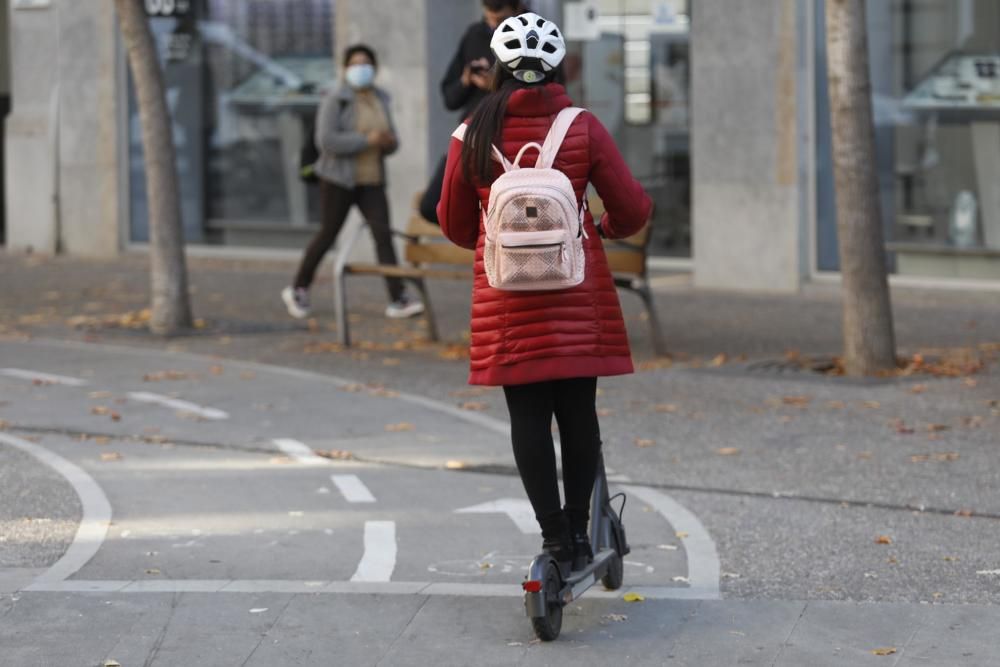 Campanya informativa dels patinets a Girona