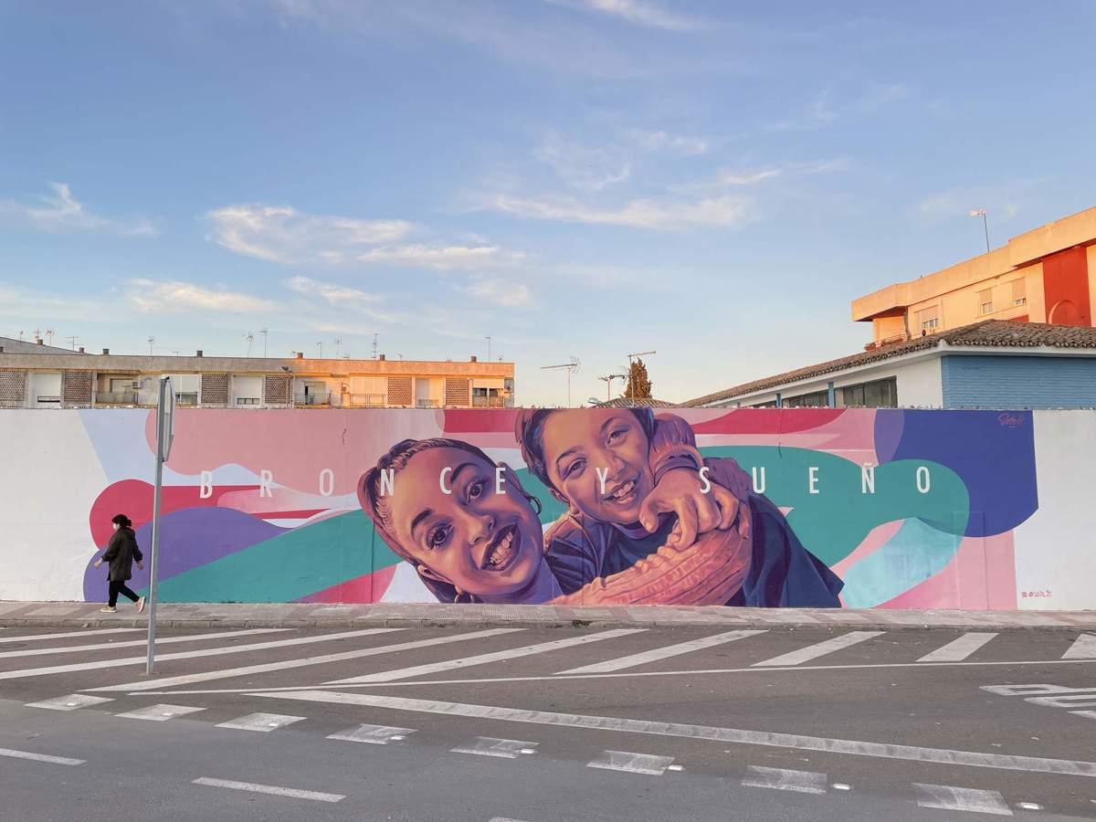 Mural en Don Benito