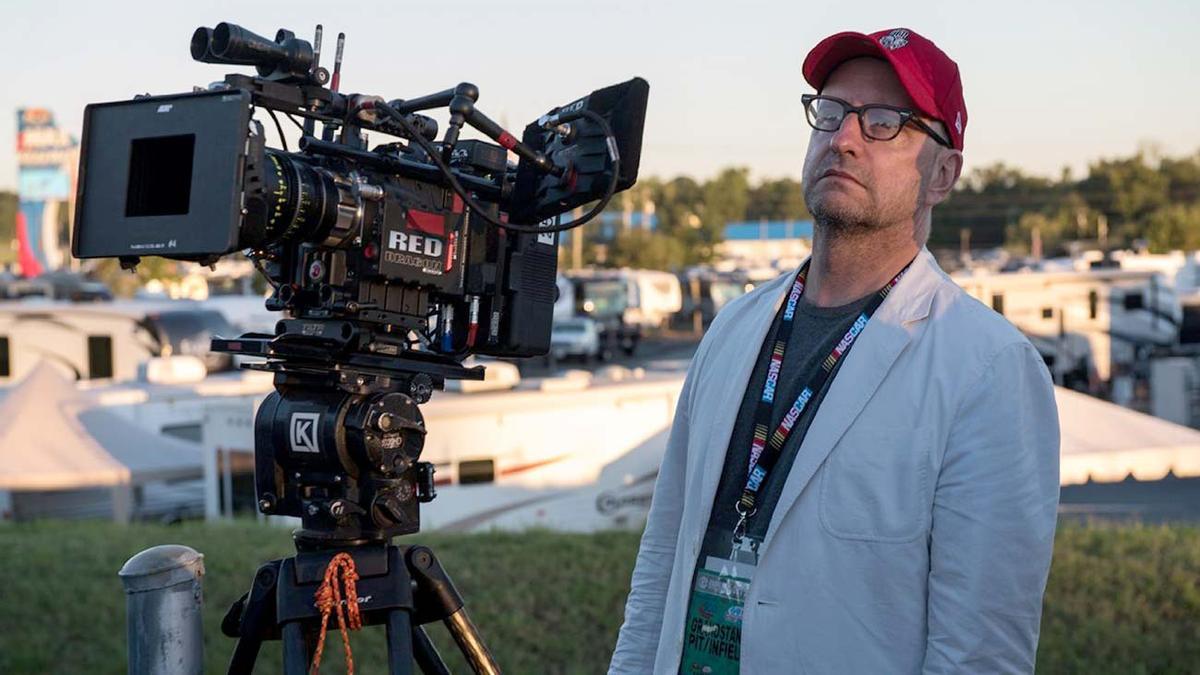 Steven Soderbergh en el rodaje de la serie 'Círculo cerrado'