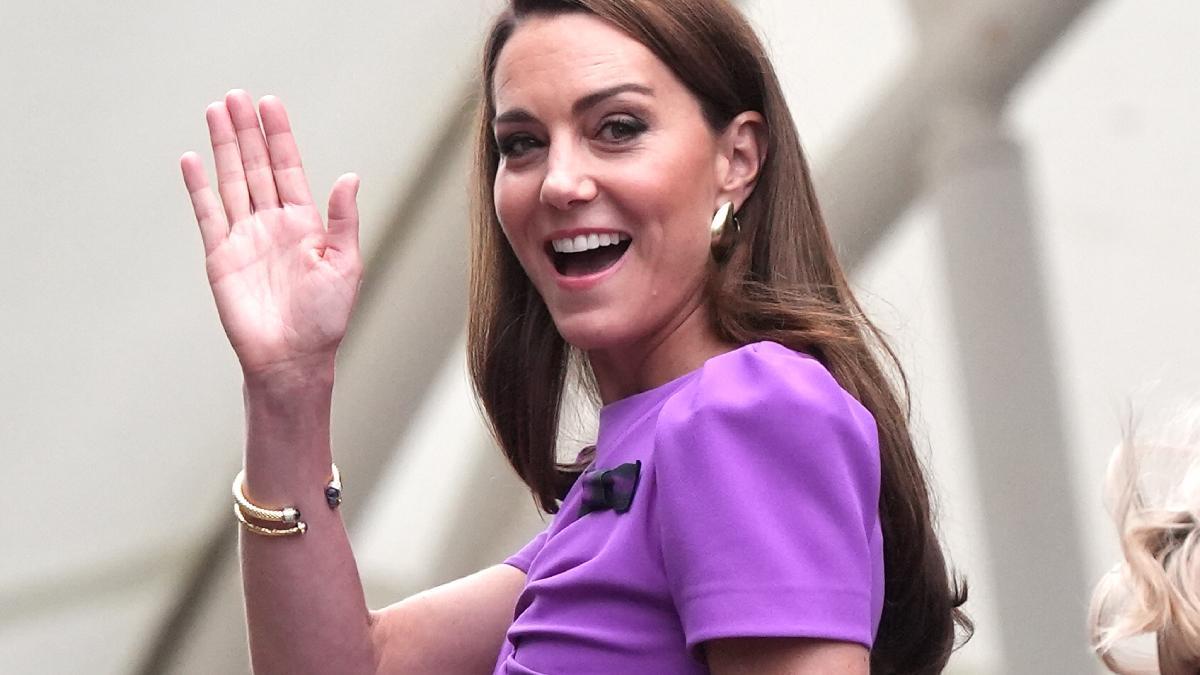 Kate Middleton reaparece en Wimbledon