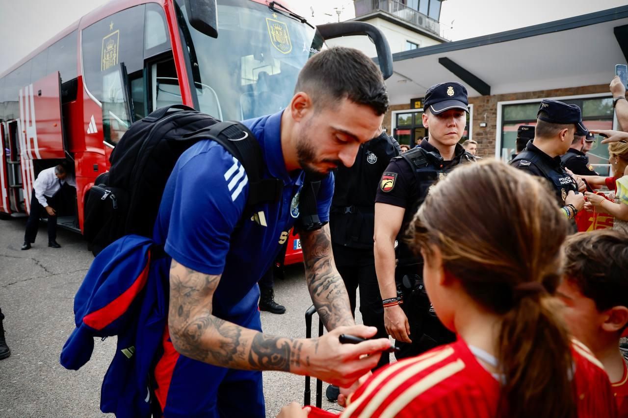 La selección española en Córdoba: la afición se vuelca con los jugadores