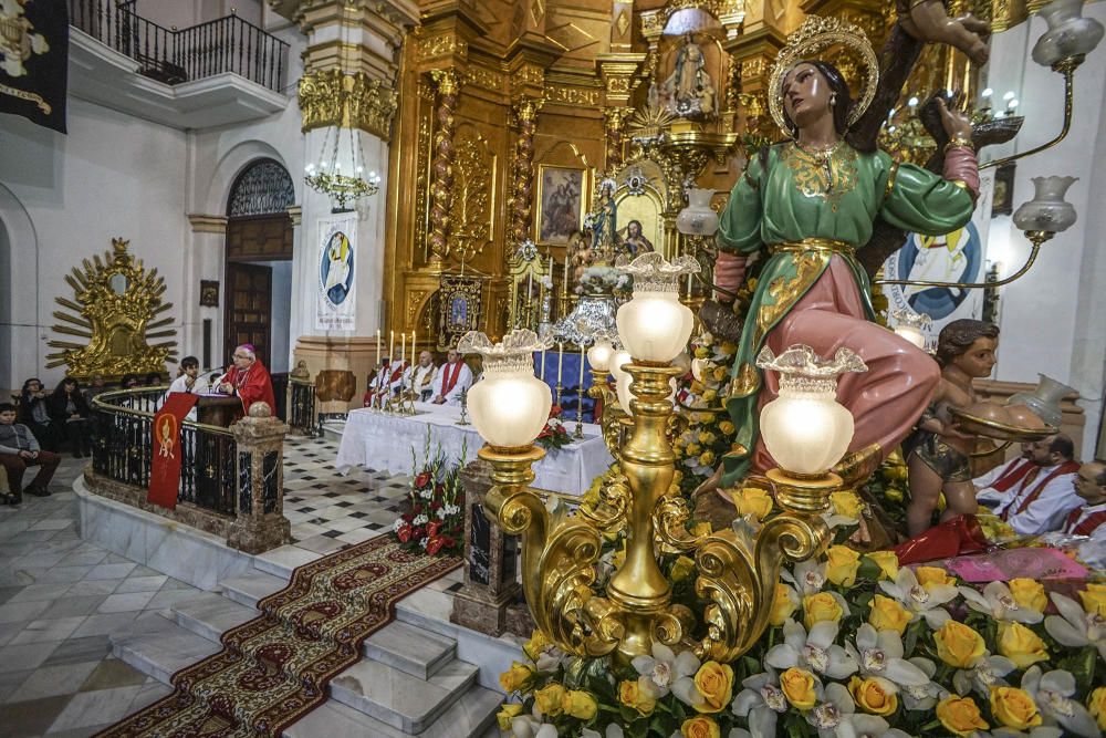 Catral celebra la romería de Santa Águeda y su mer