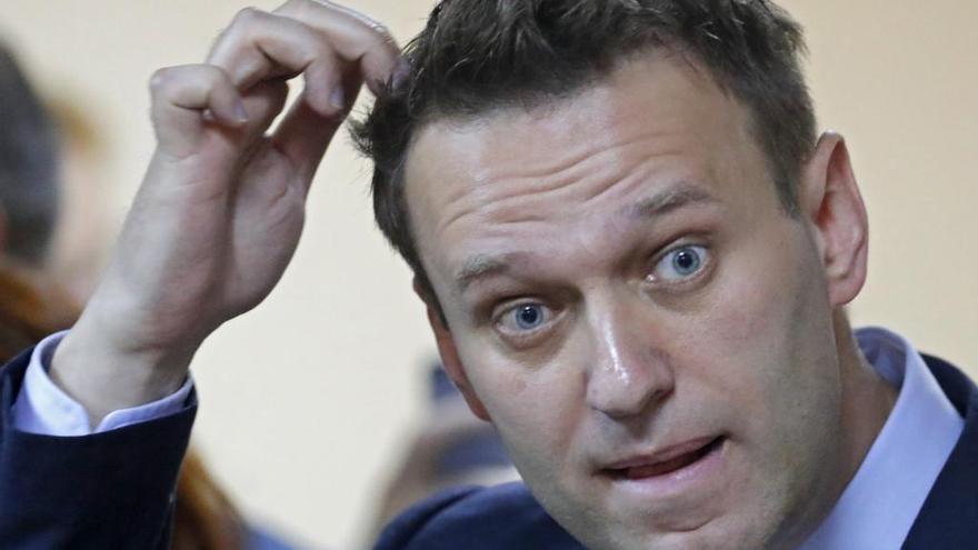 El líder opositor Alexéi Navalny.