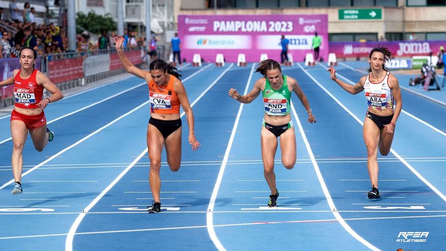 Ocho medallas aragonesas en el campeonato interautonómico de atletismo
