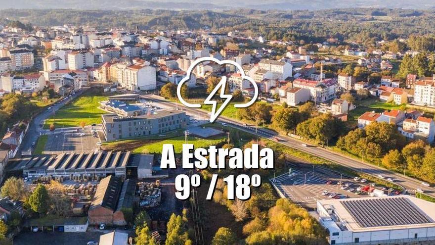 El tiempo en A Estrada: previsión meteorológica para hoy, domingo 19 de mayo