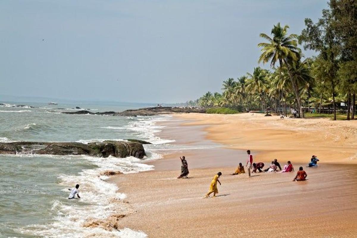 Playa en la que desembarcó Vasco de Gama a su llegada a Kerala.