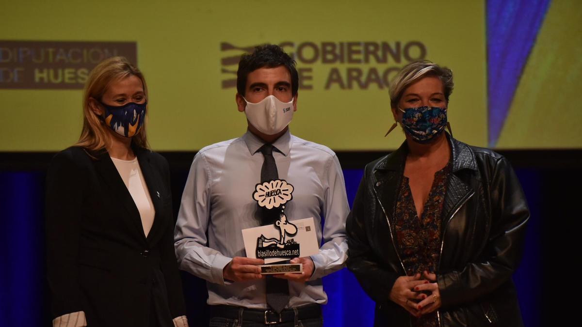 El activista informático Jaime Obregón, Premio Blasillo de Huesca 2021