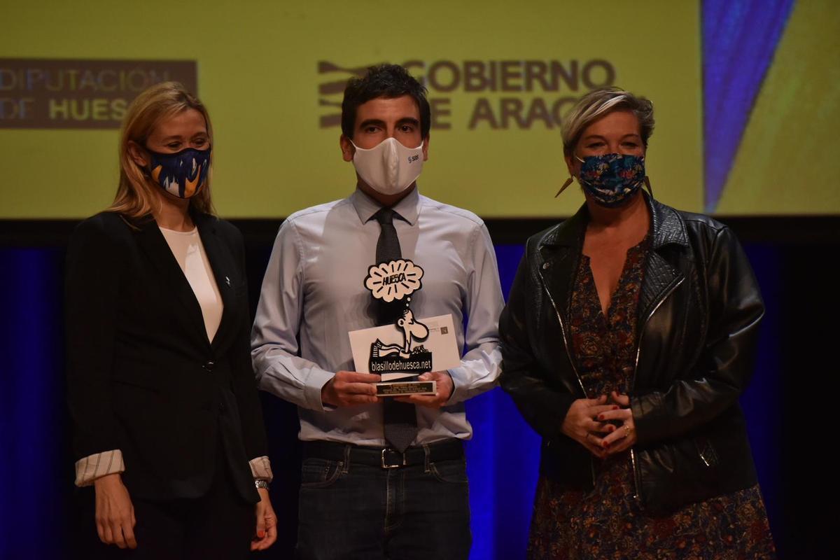 El activista informático Jaime Obregón, Premio Blasillo de Huesca 2021
