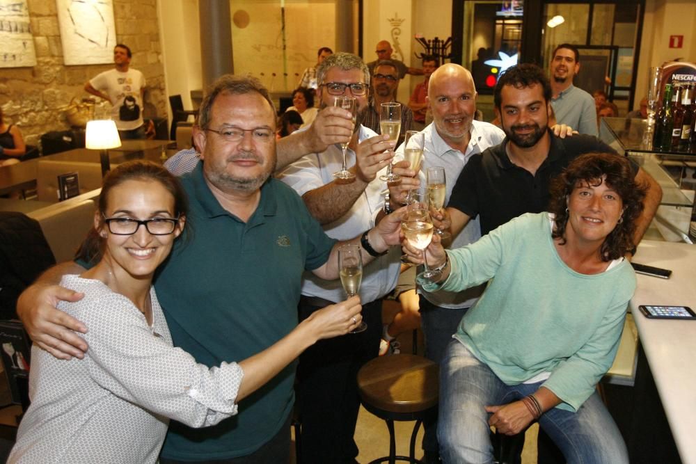 ERC celebra els resultats a Girona