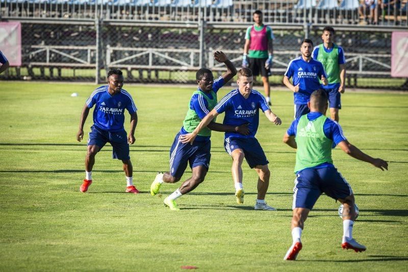 El Real Zaragoza vuelve a los entrenamientos