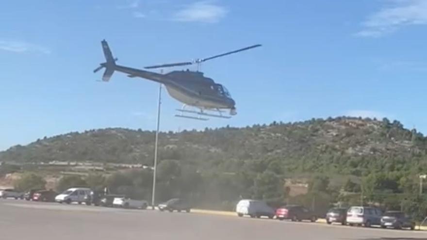 Desvelado el motivo por el que un helicóptero está sobrevolando estos días Castellón