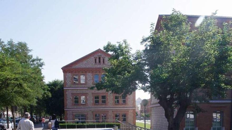 El punto de alquiler de bicicletas del Campus, vacío.