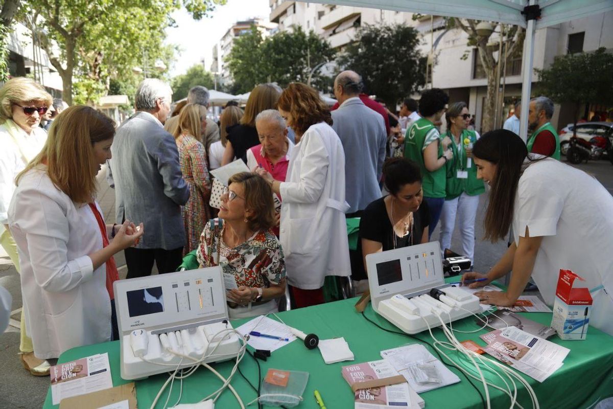 Realización de la campaña par parevenir el cáncer de piel.
