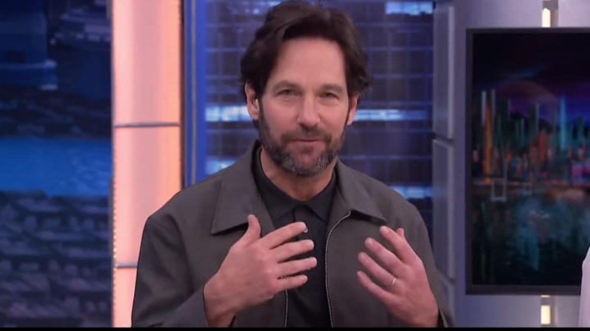 Paul Rudd en 'El hormiguero'