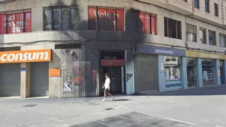 Atacan la sede del PSPV en València