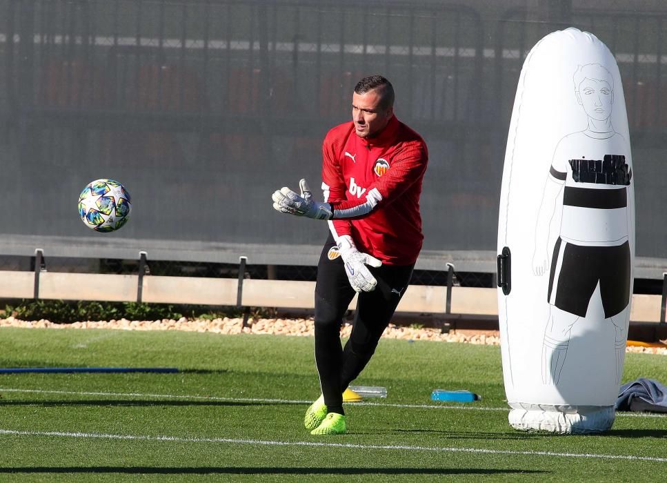 Entrenamiento del Valencia cf