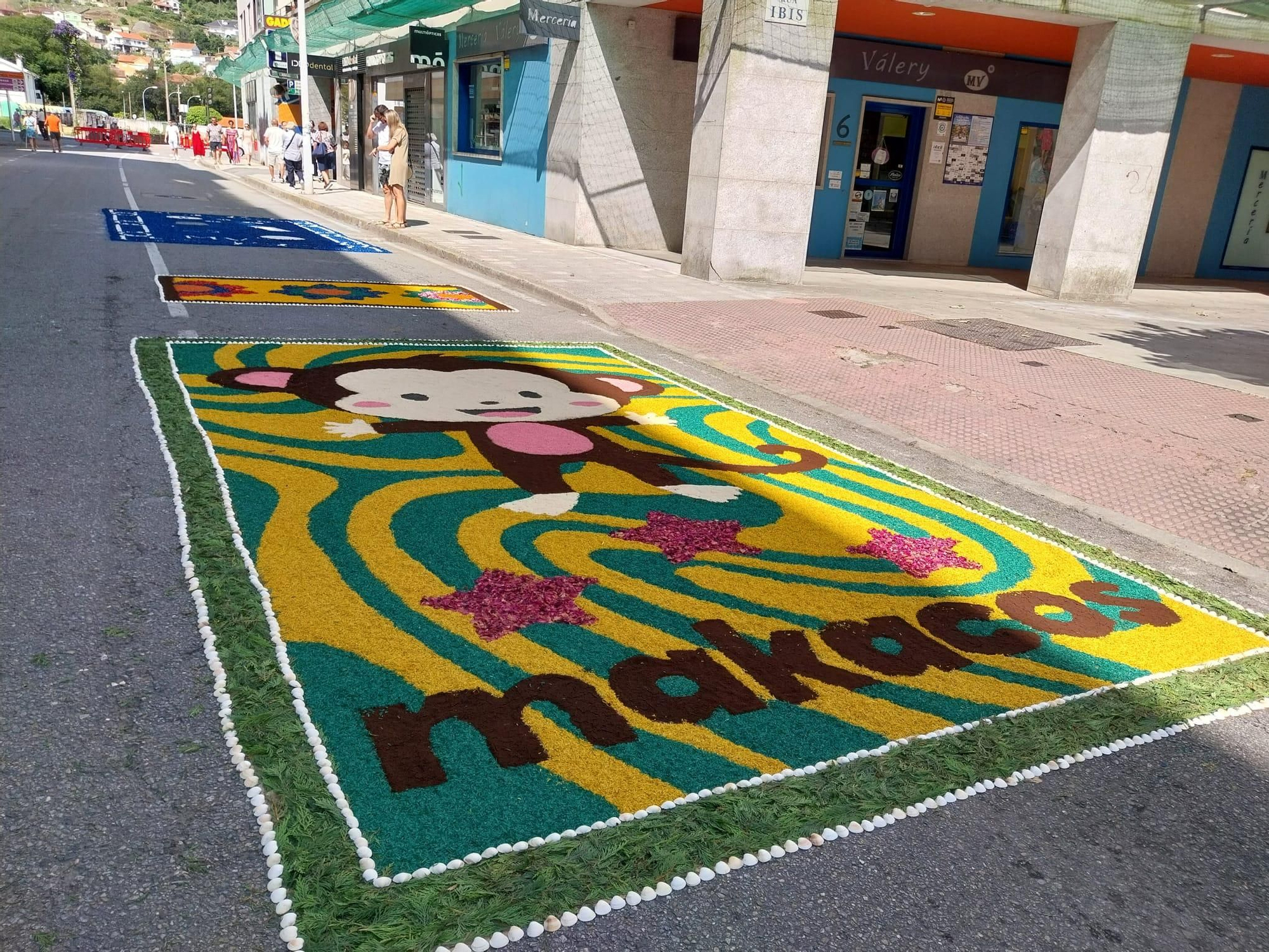 La fiesta de las alfombras florales del Corpus en Bueu (II)
