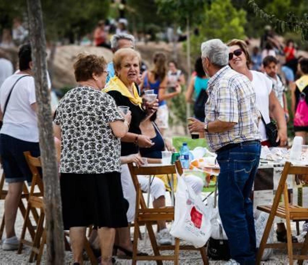 Romería masiva en Villena
