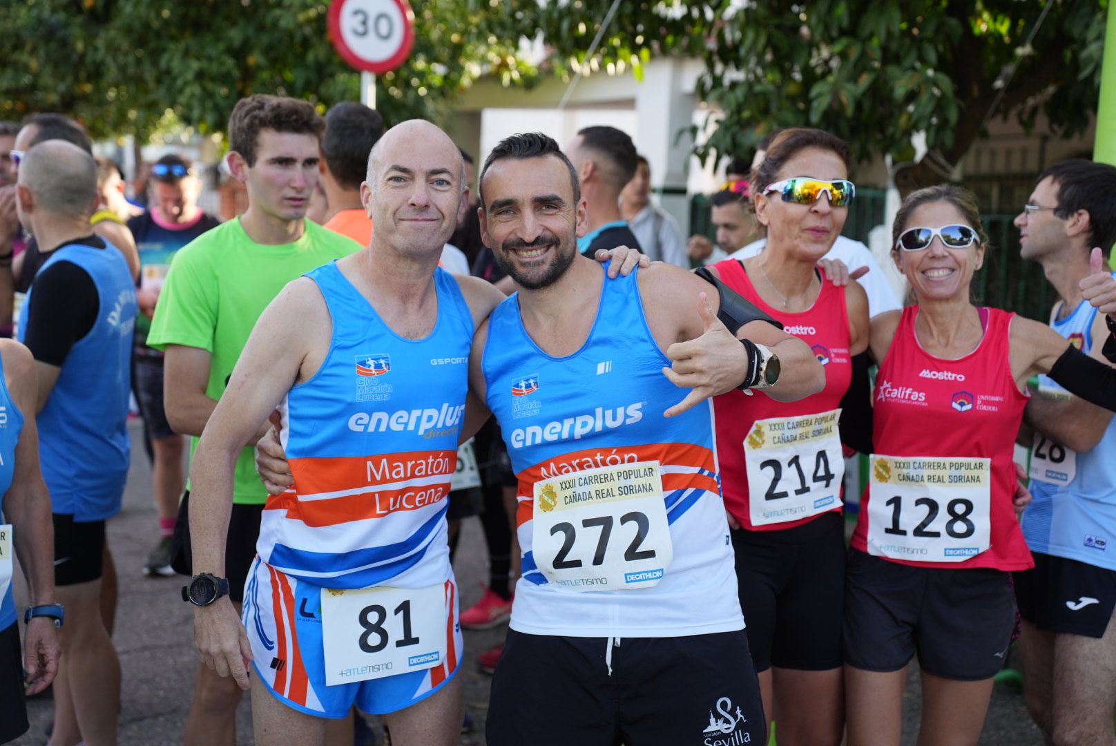 La carrera popular de la Cañada Real Soriana en imágenes