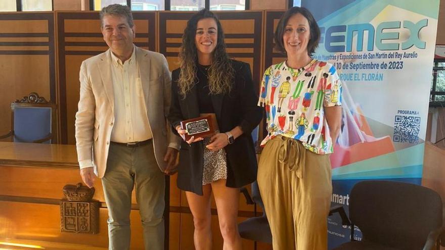 Martín Ardines, Bárbara Camblor y Cintia Ordóñez.