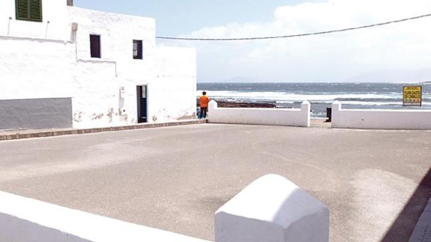 Paseo marítimo de Caleta Caballo con los terrenos expropiados.