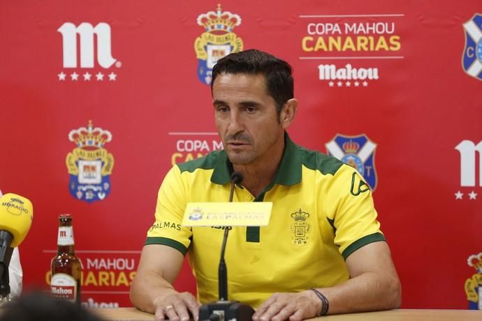 Manolo Jiménez, en la presentación de Copa Mahou