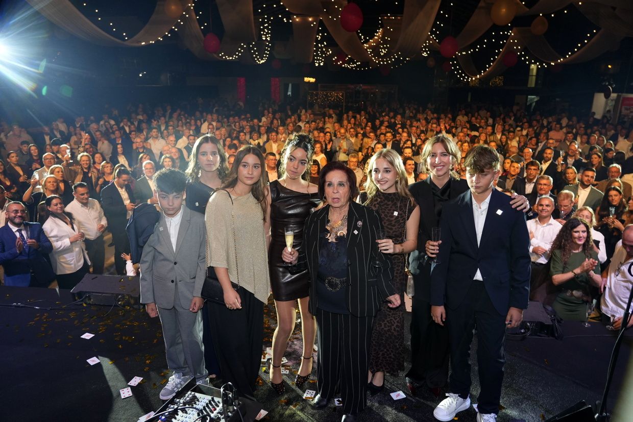 Galería de fotos de la gala del 50º aniversario de Grúas Tomás en Vila-real