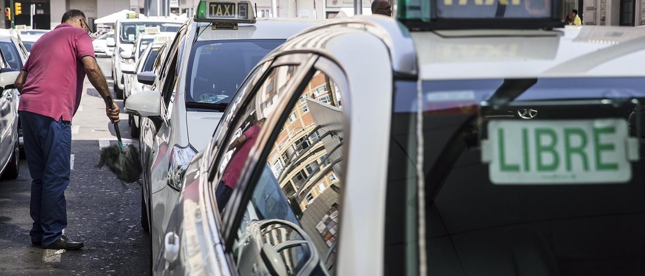 Taxis en Málaga.