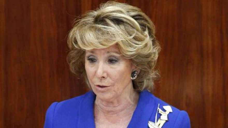 Aguirre, durante su discurso de investidura.