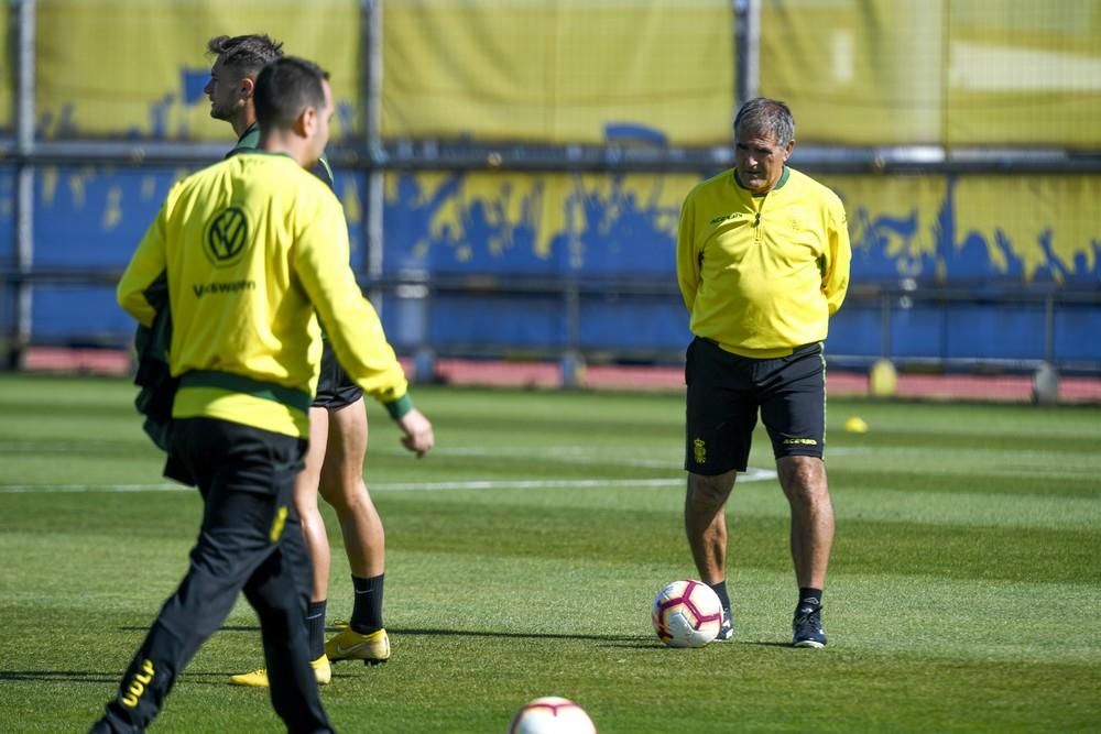 Entrenamiento de la UD Las Palmas (20/02/2019)