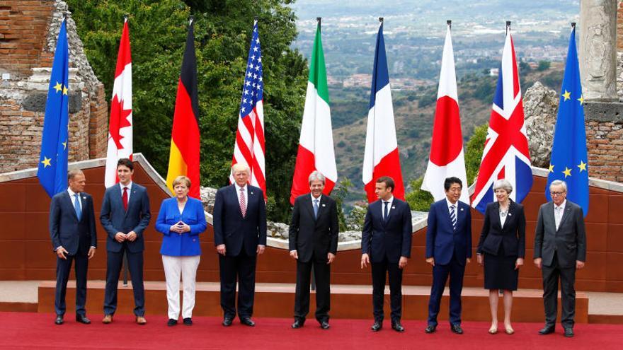 Foto al completo del G7.