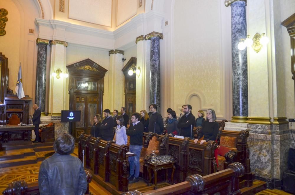 Pleno en el Ayuntamiento de A Coruña (12/12/16)