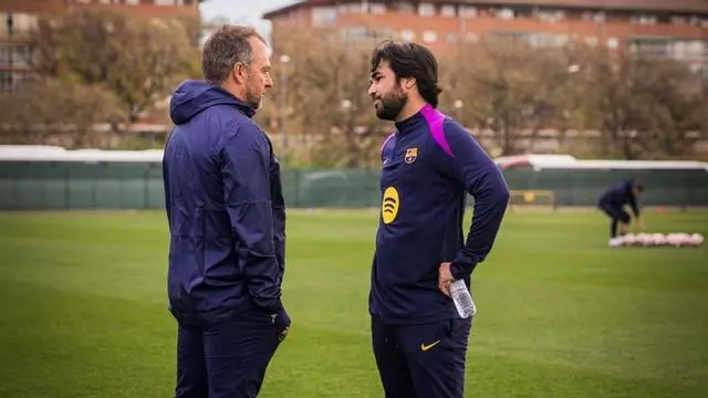 Pere Romeu, sobre Flick: "Es muy educzdo, muy buen compañero"