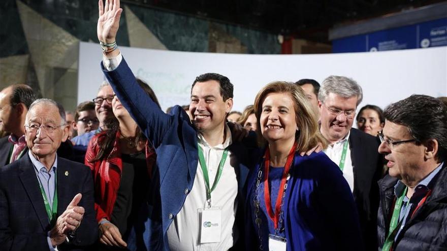 Moreno, reelegido presidente del PP andaluz con el 95,04% de los votos