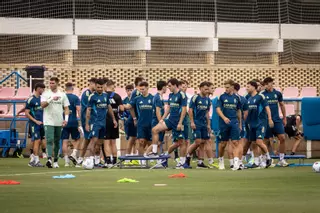 En imágenes | El Real Zaragoza comienza la pretemporada 25-26