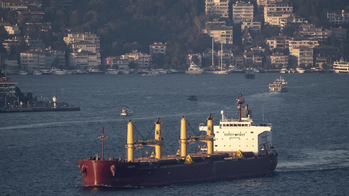 Ukrayna’nın Karadeniz üzerinden 13 milyon ton mal ihraç ettiği tahmin ediliyor