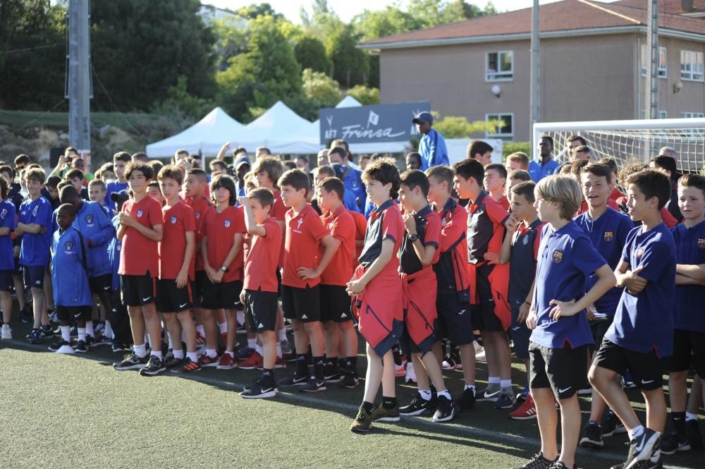 Los jóvenes del Submarino Amarillo doblegaron en la final a la Roma, que debutaba en el torneo.