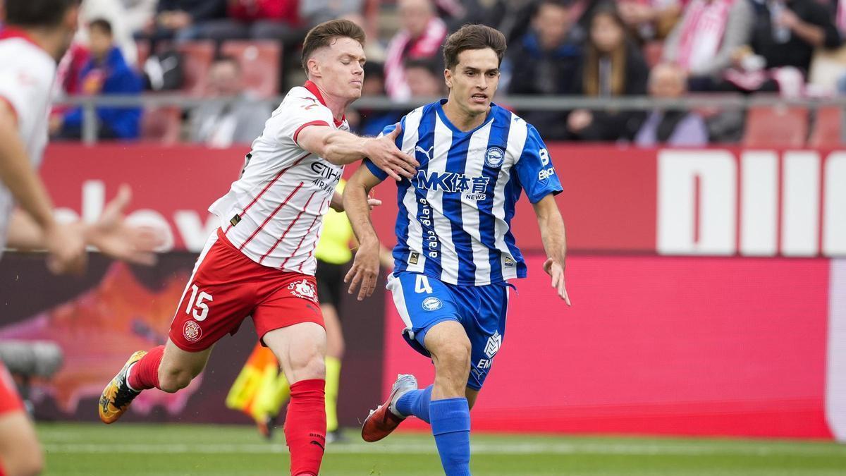 Denis, durante un partido de esta temporada.