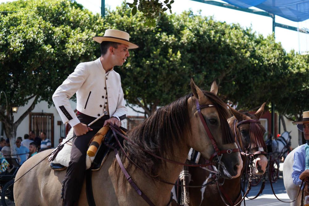 Primeros caballos en el Cortijo de Torres