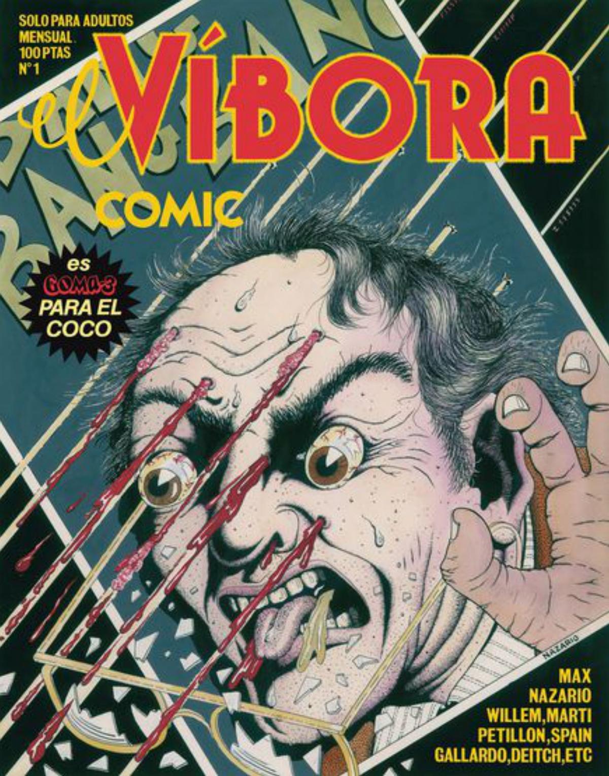 "El Víbora" se hace hueco en la sala del cómic de Avilés