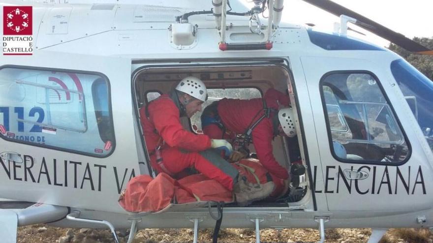 Muere uno de los dos ocupantes del ultraligero estrellado en la Tinença