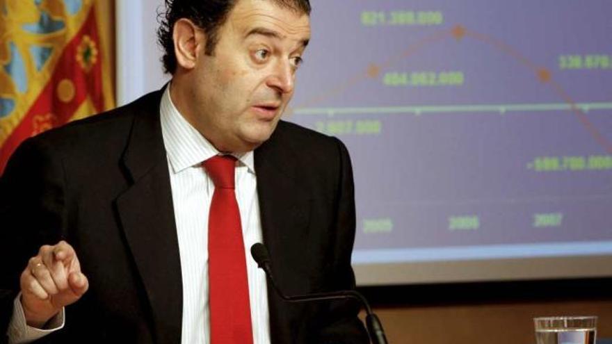 El conseller de Economía, Gerardo Camps, en imagen de archivo.