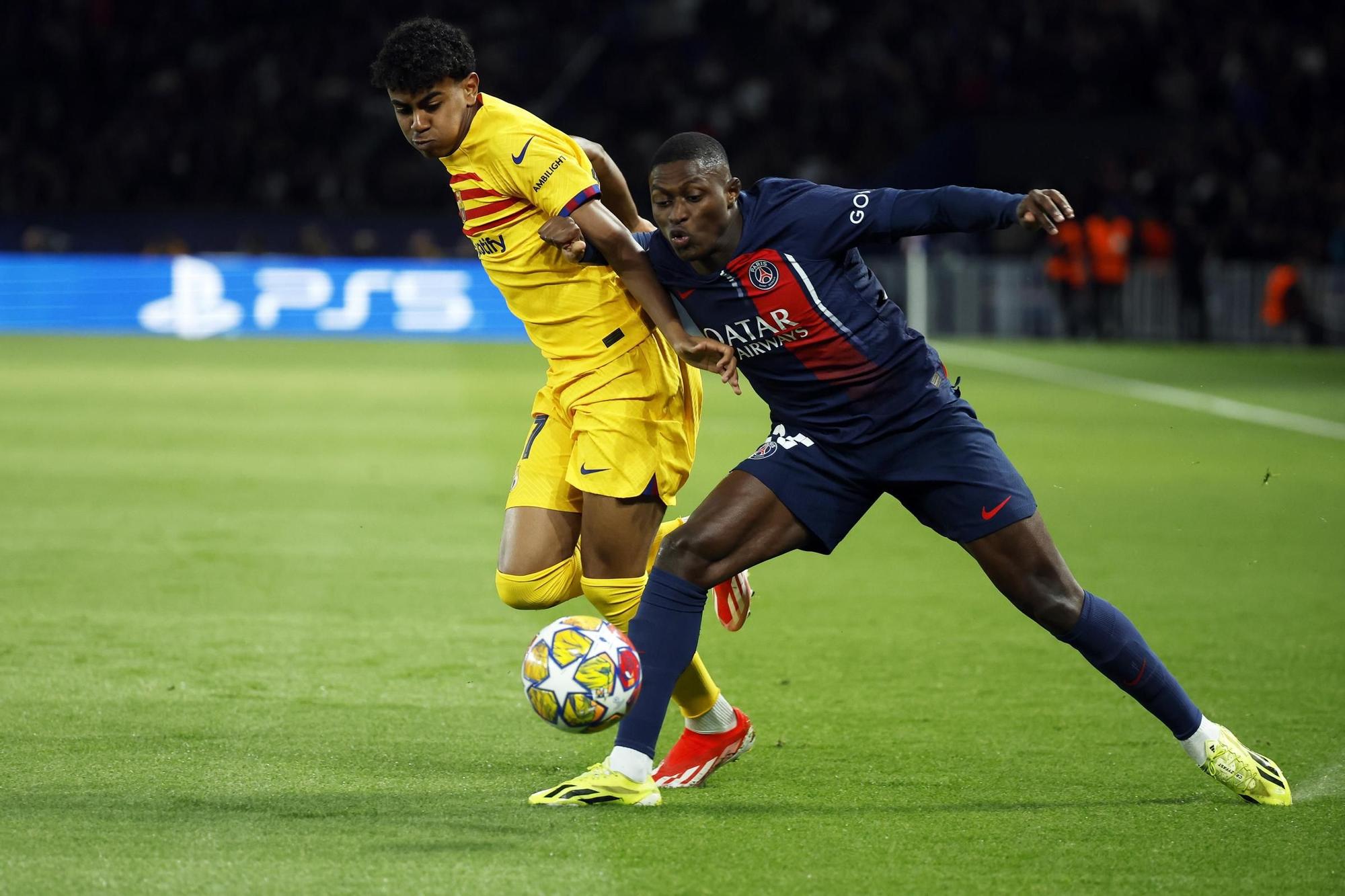 Quarts de final de Champions: les millors imatges del PSG-Barça