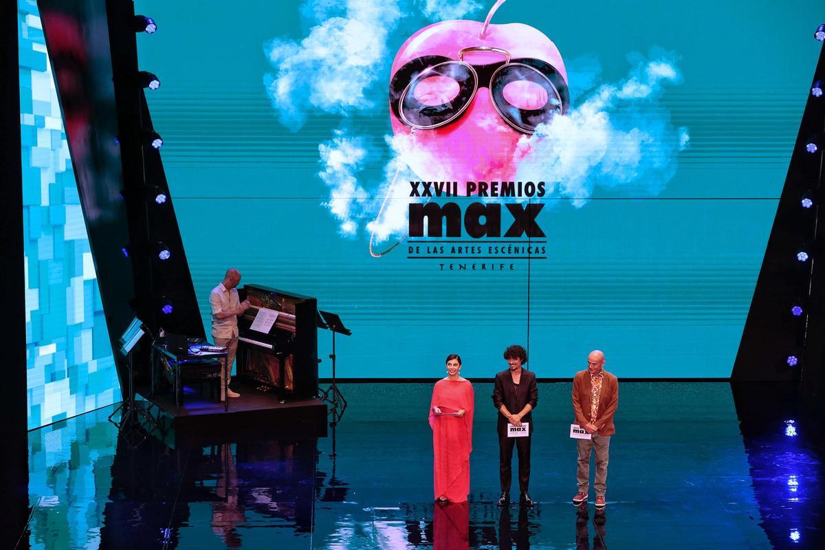 Momentos de los Premios Max.