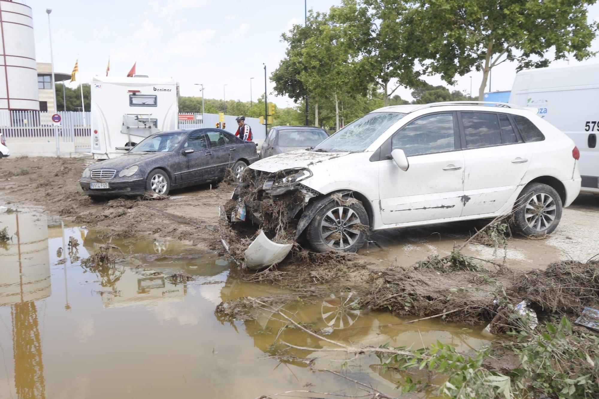 Se cumple un mes de la histórica tormenta que inundó Zaragoza